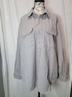Vintage Chamois Five Brothers Button Down Shirt Made In USA